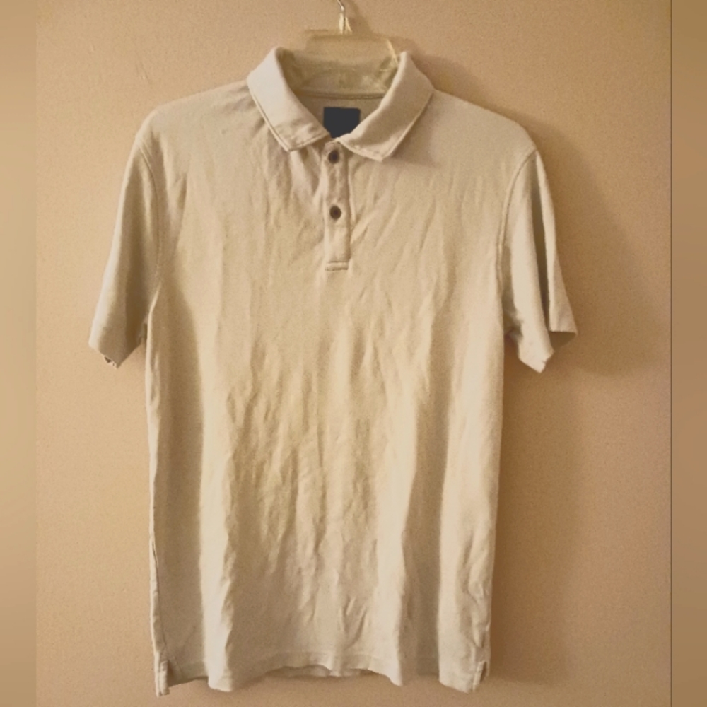Polo Tees white silver